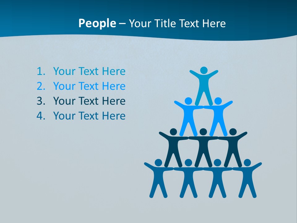 Wave Water Older PowerPoint Template