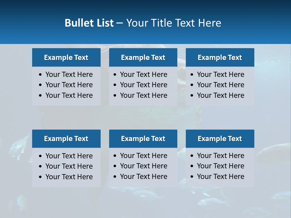 Ocean Portrait Water PowerPoint Template