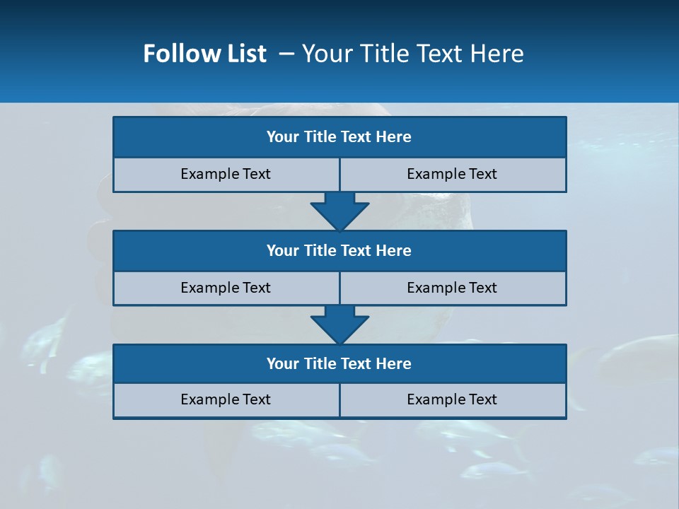 Ocean Portrait Water PowerPoint Template