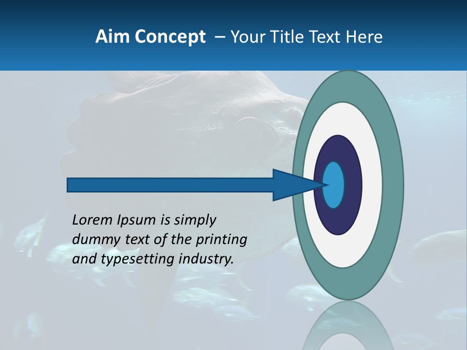 Ocean Portrait Water PowerPoint Template