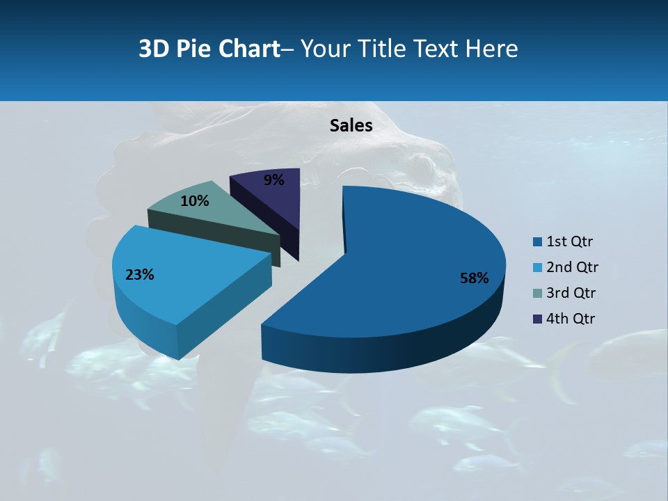Ocean Portrait Water PowerPoint Template