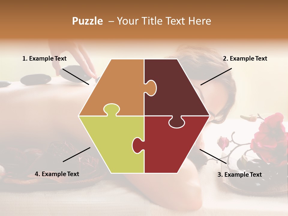 Senior Caucasian Sea PowerPoint Template