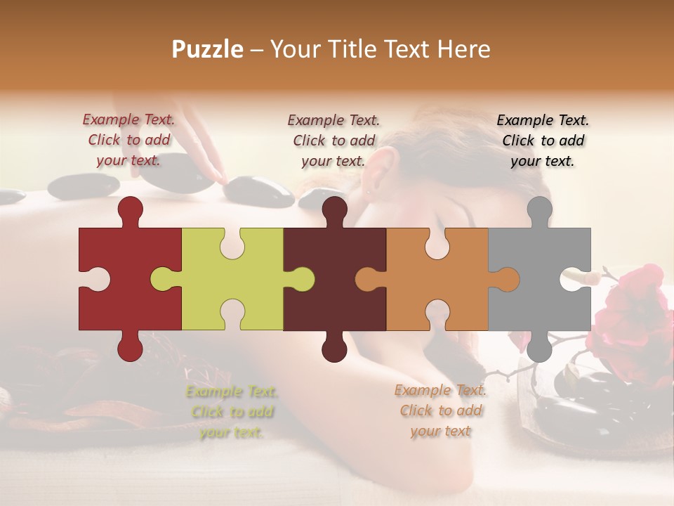 Senior Caucasian Sea PowerPoint Template