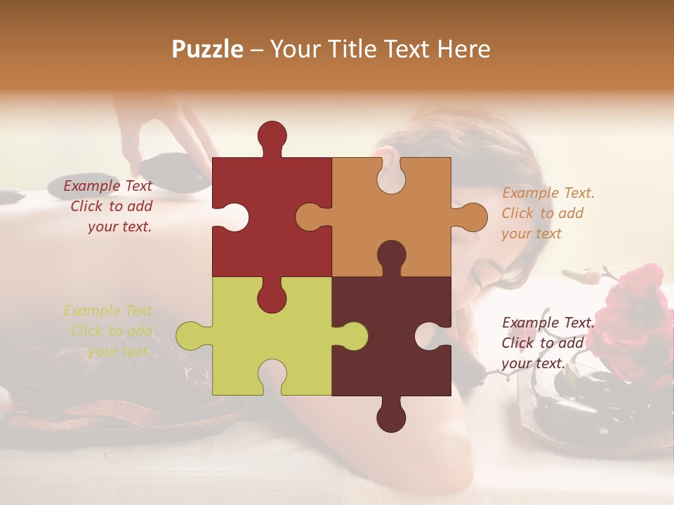 Senior Caucasian Sea PowerPoint Template