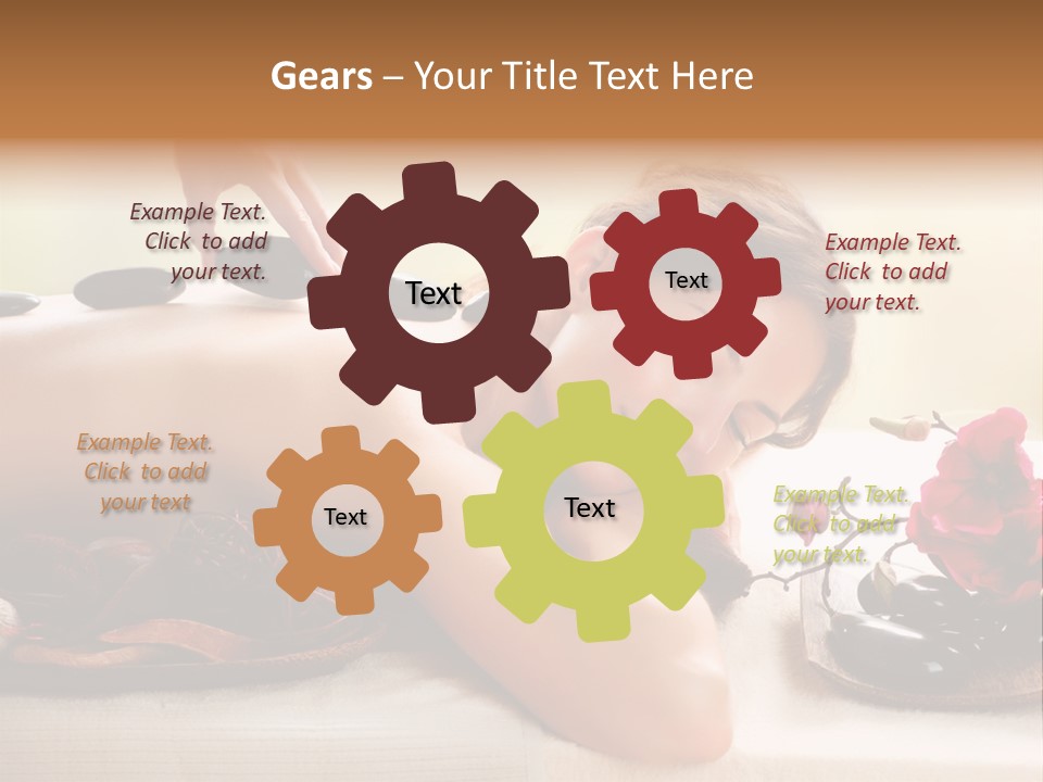 Senior Caucasian Sea PowerPoint Template