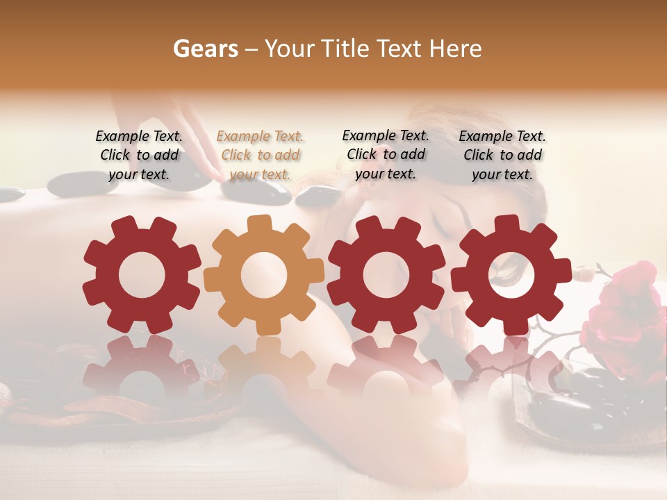 Senior Caucasian Sea PowerPoint Template