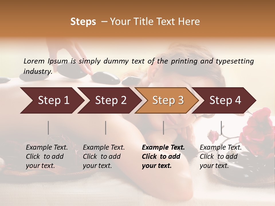 Senior Caucasian Sea PowerPoint Template