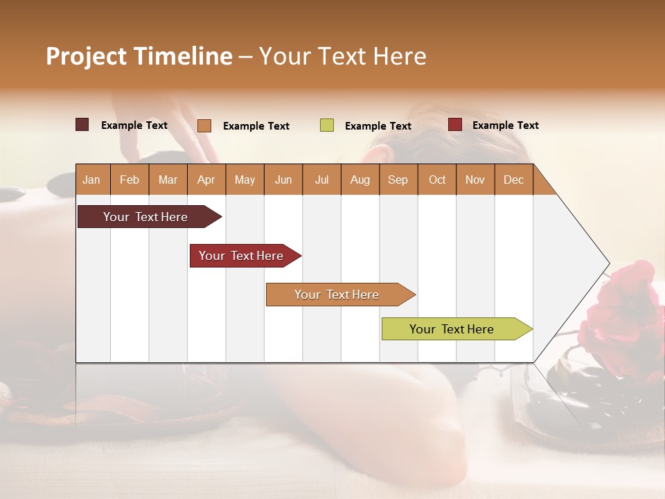 Senior Caucasian Sea PowerPoint Template