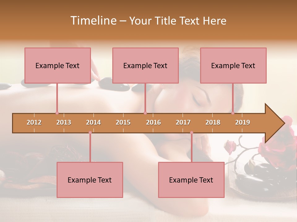 Senior Caucasian Sea PowerPoint Template
