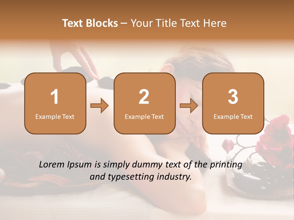 Senior Caucasian Sea PowerPoint Template