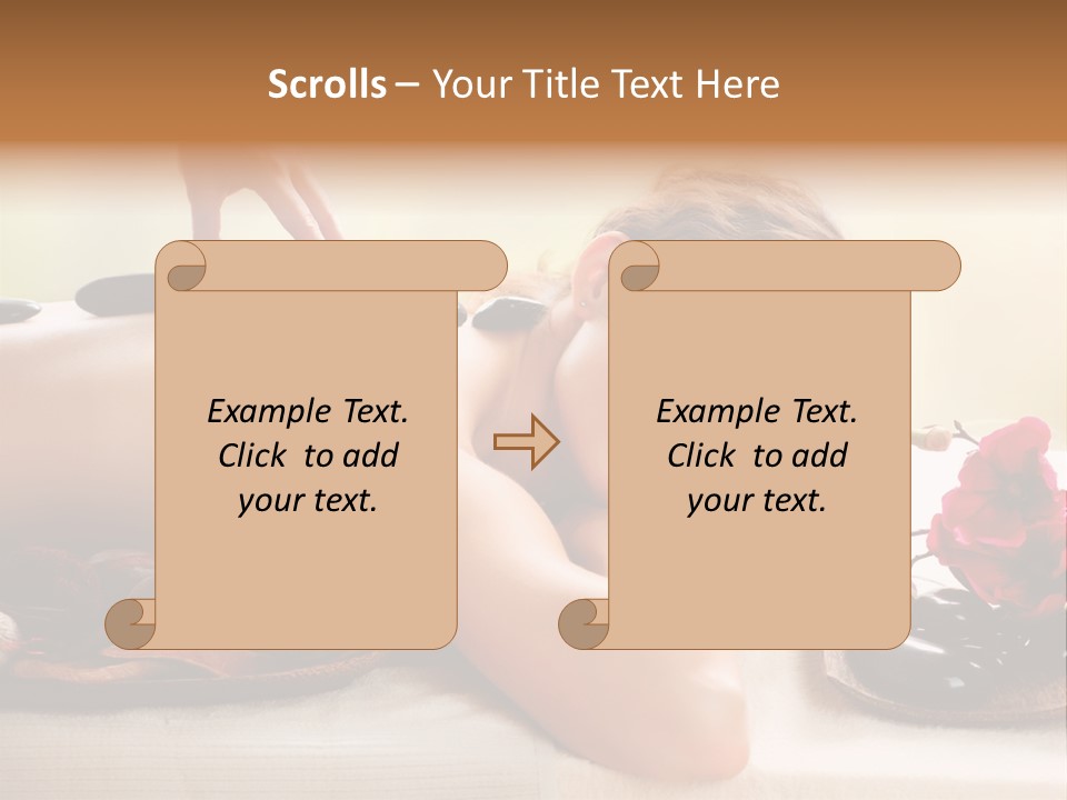 Senior Caucasian Sea PowerPoint Template