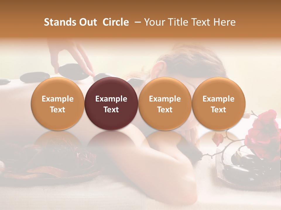 Senior Caucasian Sea PowerPoint Template