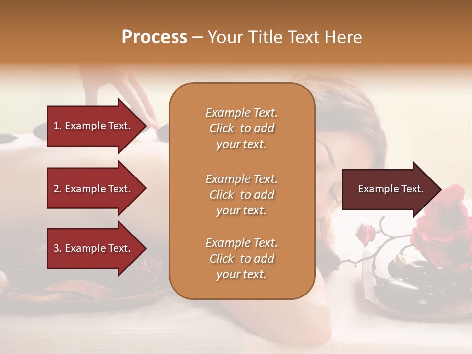 Senior Caucasian Sea PowerPoint Template