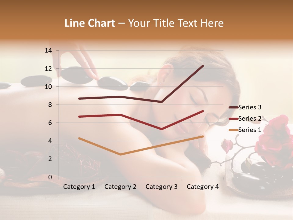 Senior Caucasian Sea PowerPoint Template