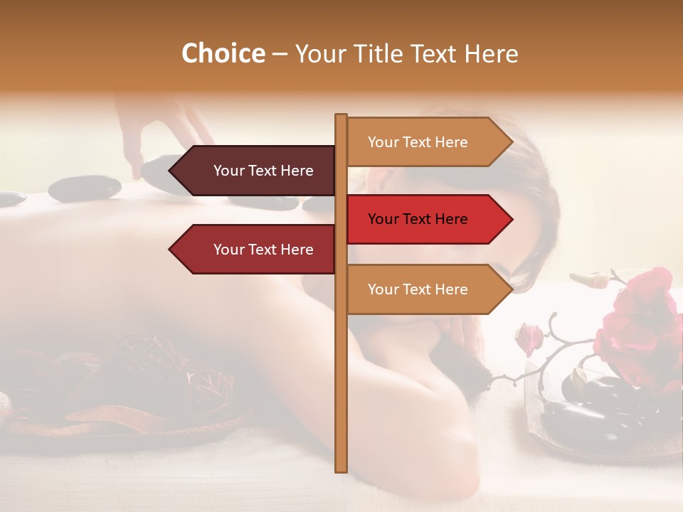 Senior Caucasian Sea PowerPoint Template