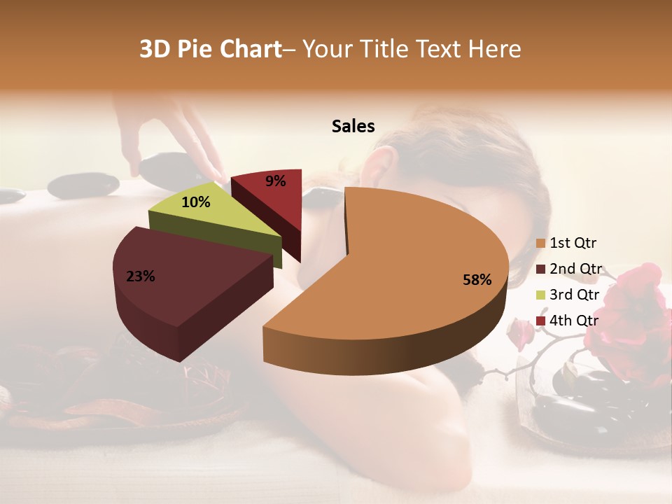 Senior Caucasian Sea PowerPoint Template