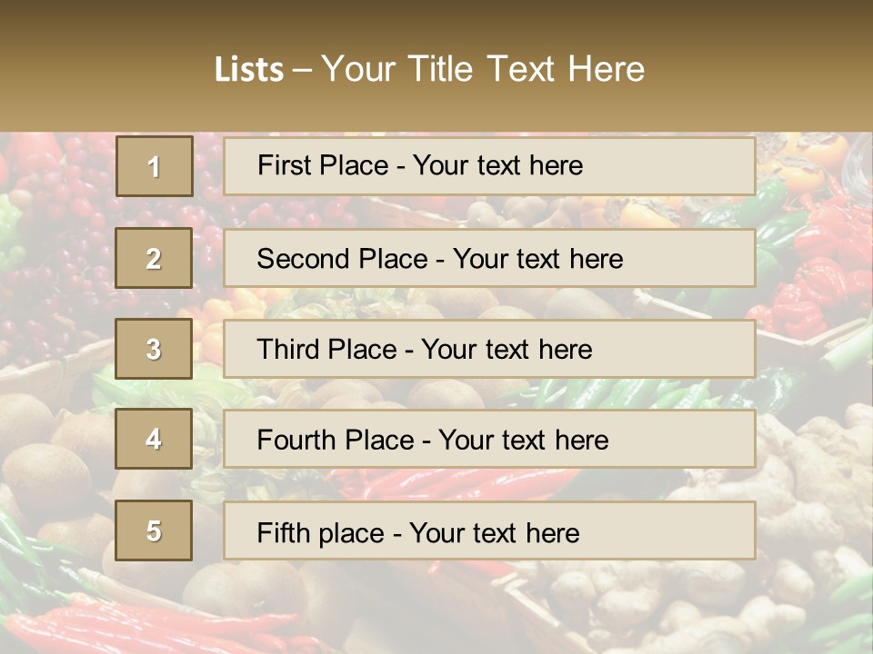 Sunset Single Beach PowerPoint Template