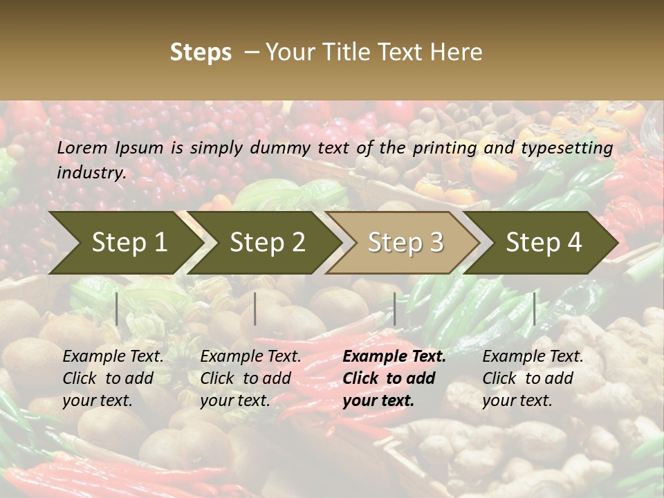 Sunset Single Beach PowerPoint Template