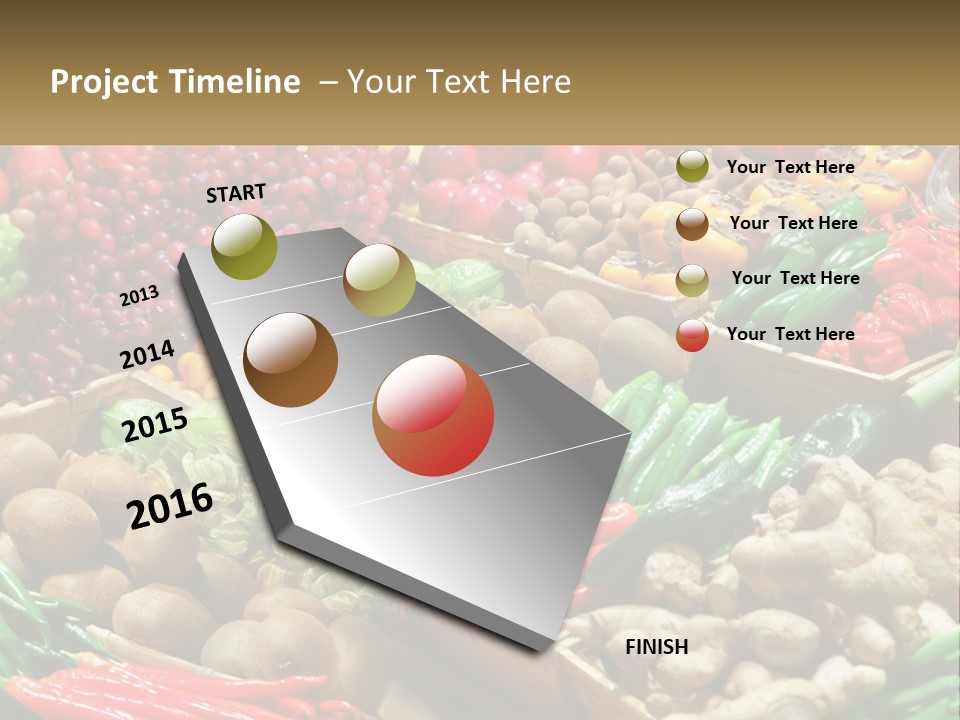 Sunset Single Beach PowerPoint Template