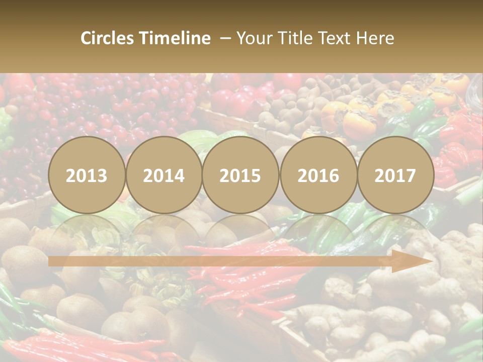 Sunset Single Beach PowerPoint Template