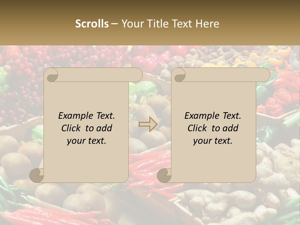 Sunset Single Beach PowerPoint Template