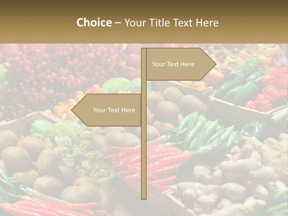 Sunset Single Beach PowerPoint Template