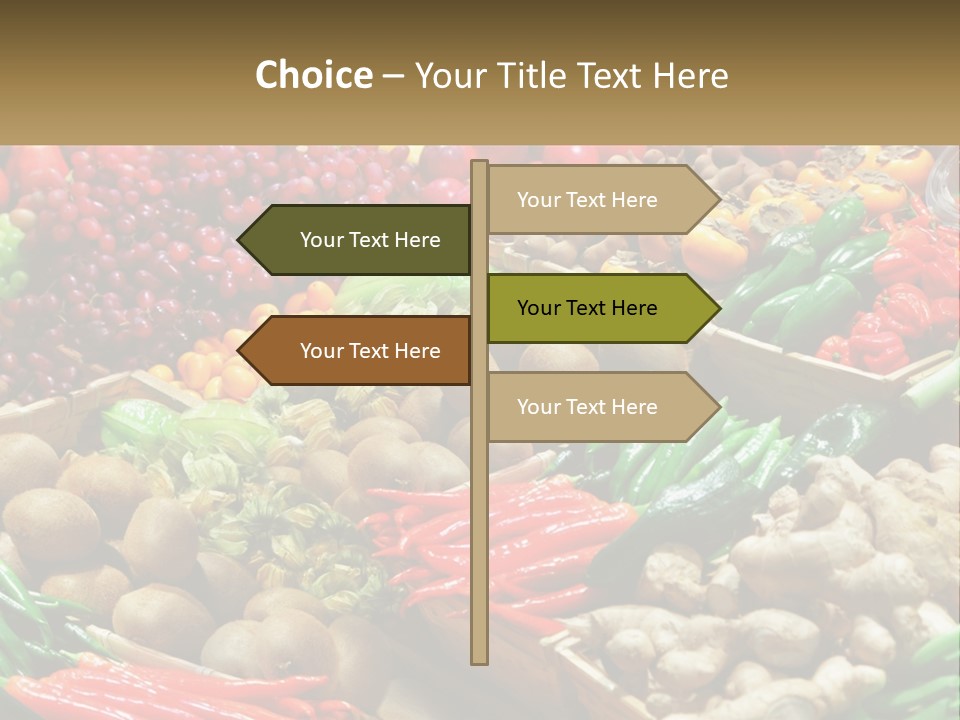 Sunset Single Beach PowerPoint Template