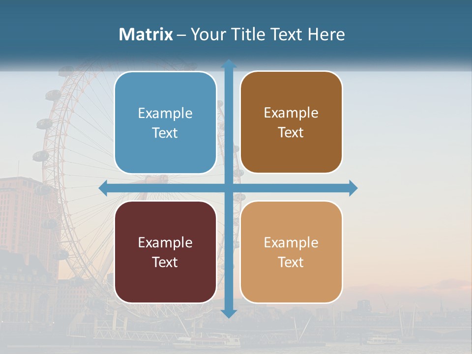 Lifestyle Calm Water PowerPoint Template