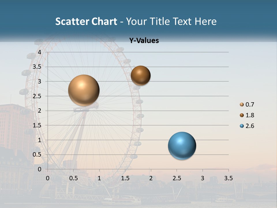 Lifestyle Calm Water PowerPoint Template