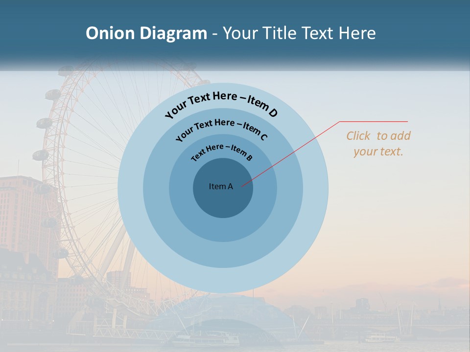 Lifestyle Calm Water PowerPoint Template