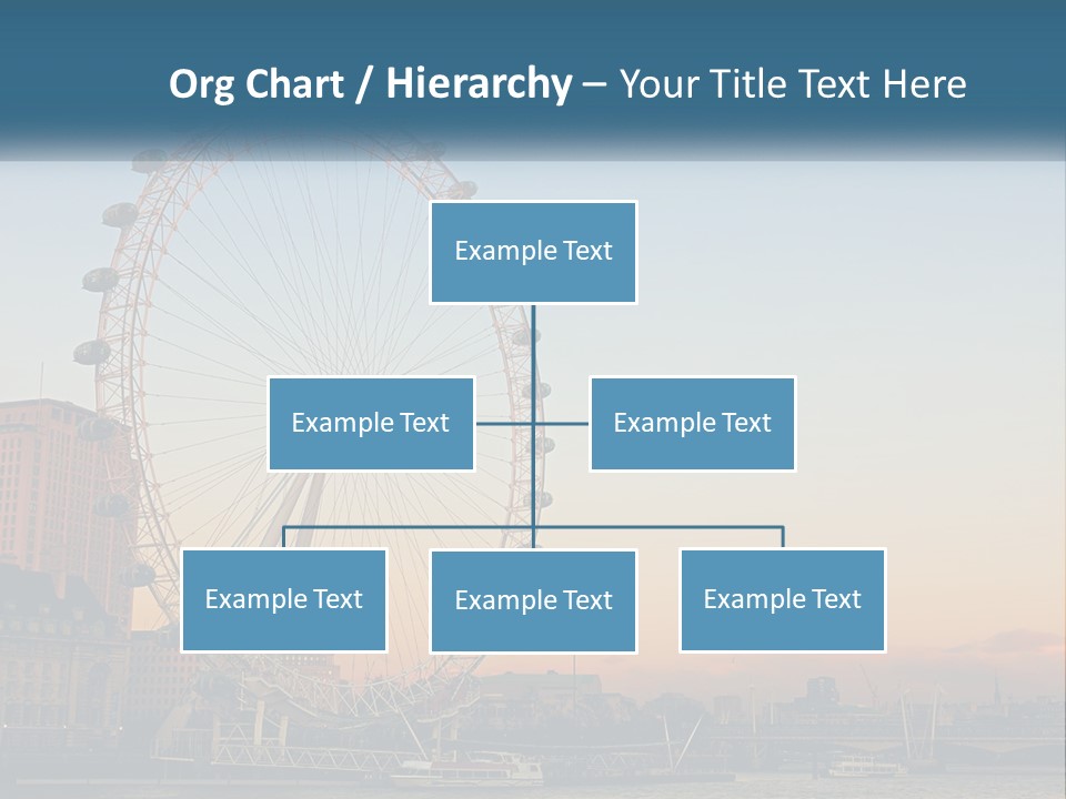 Lifestyle Calm Water PowerPoint Template