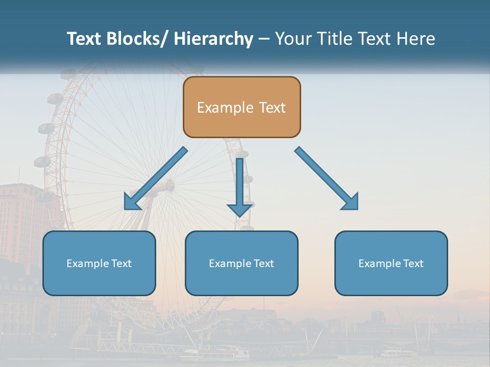 Lifestyle Calm Water PowerPoint Template