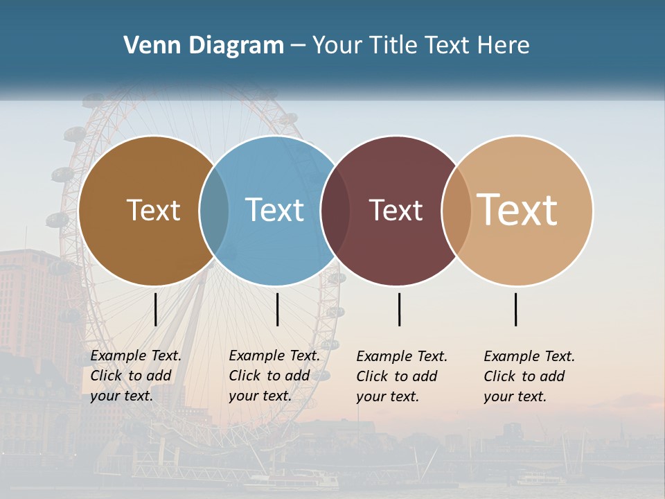 Lifestyle Calm Water PowerPoint Template