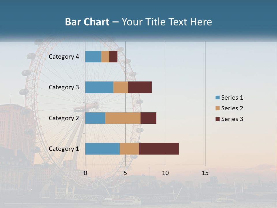 Lifestyle Calm Water PowerPoint Template