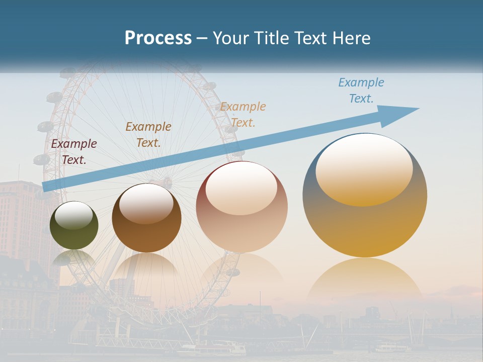 Lifestyle Calm Water PowerPoint Template