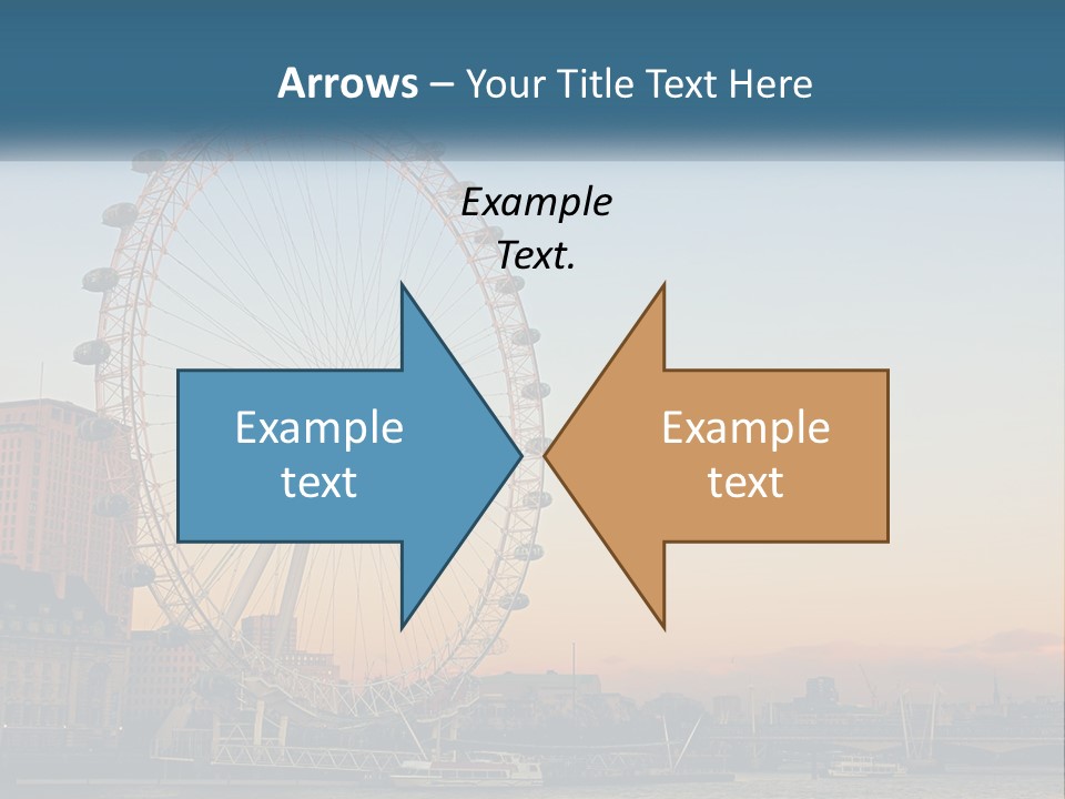 Lifestyle Calm Water PowerPoint Template