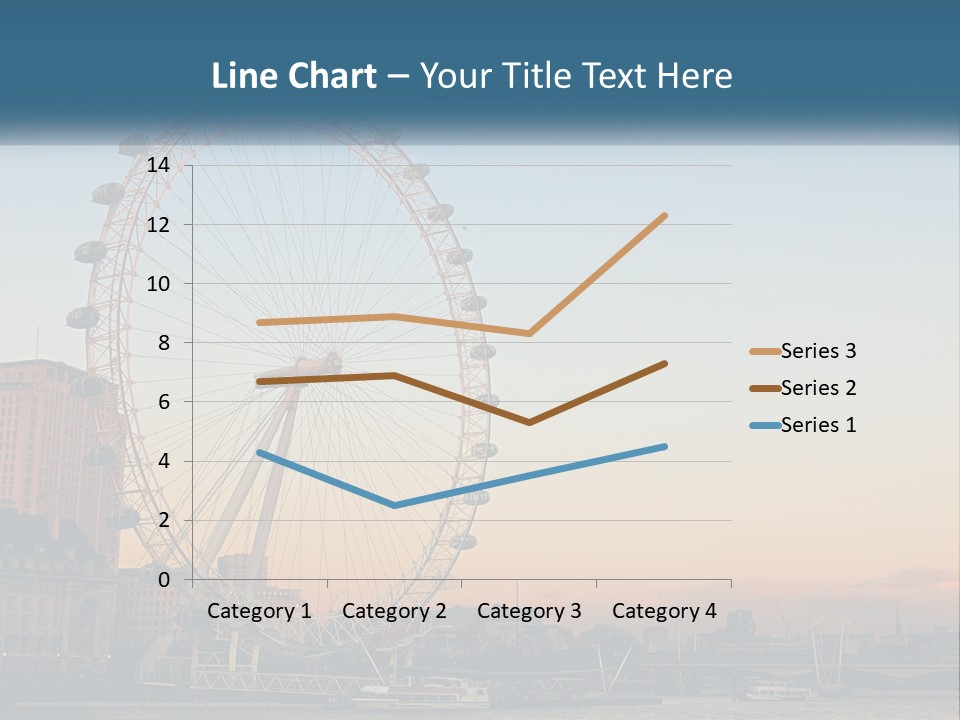 Lifestyle Calm Water PowerPoint Template