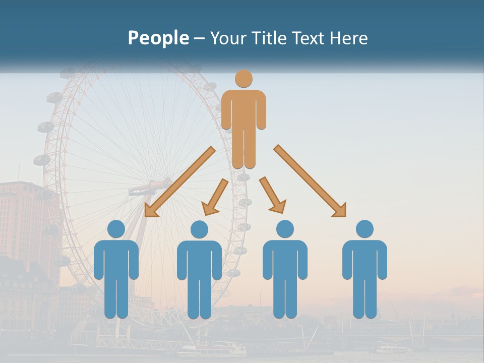 Lifestyle Calm Water PowerPoint Template