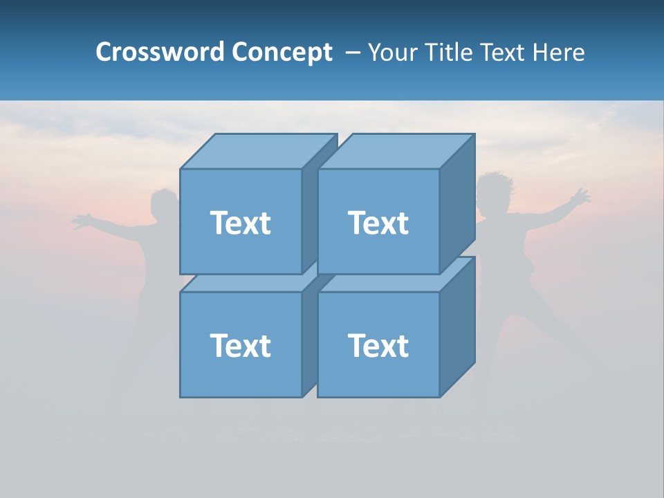 Peaceful Elderly Pensioner PowerPoint Template
