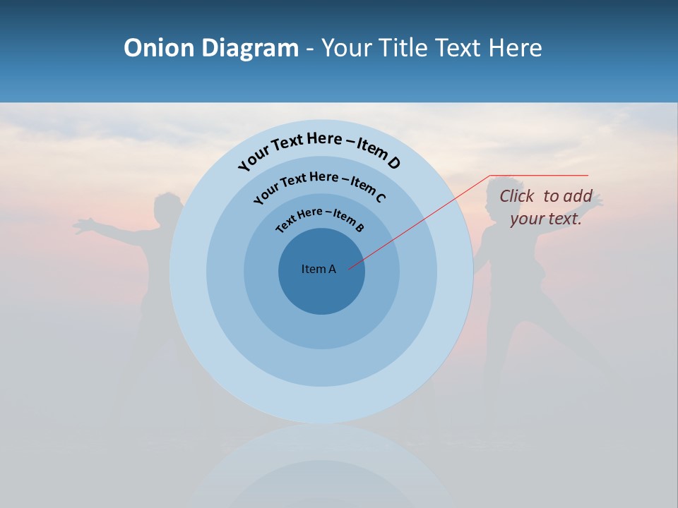 Peaceful Elderly Pensioner PowerPoint Template
