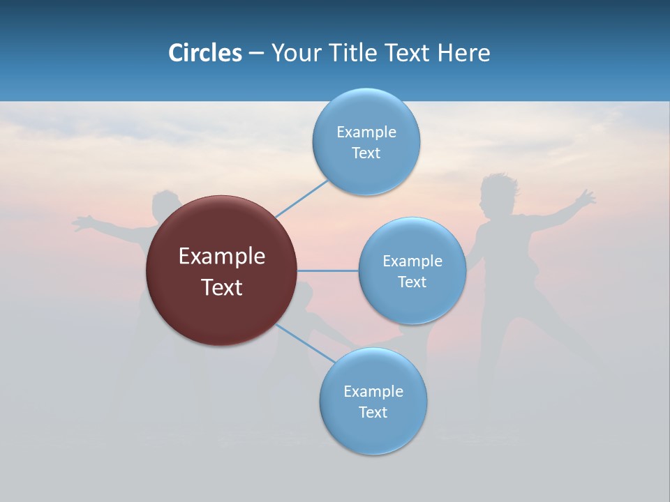 Peaceful Elderly Pensioner PowerPoint Template