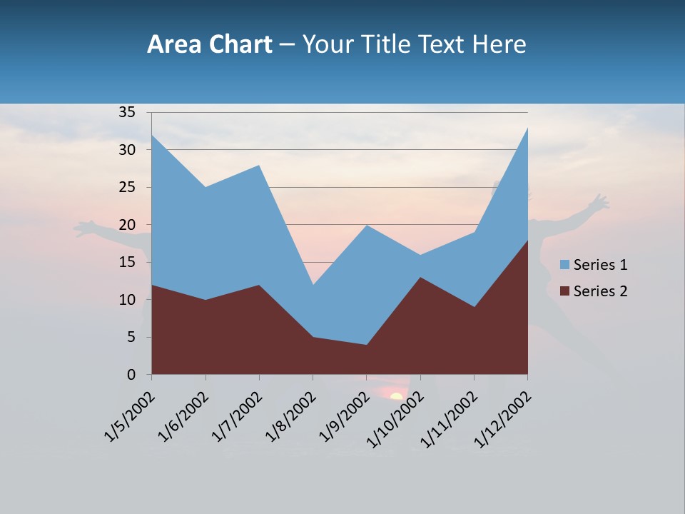 Peaceful Elderly Pensioner PowerPoint Template