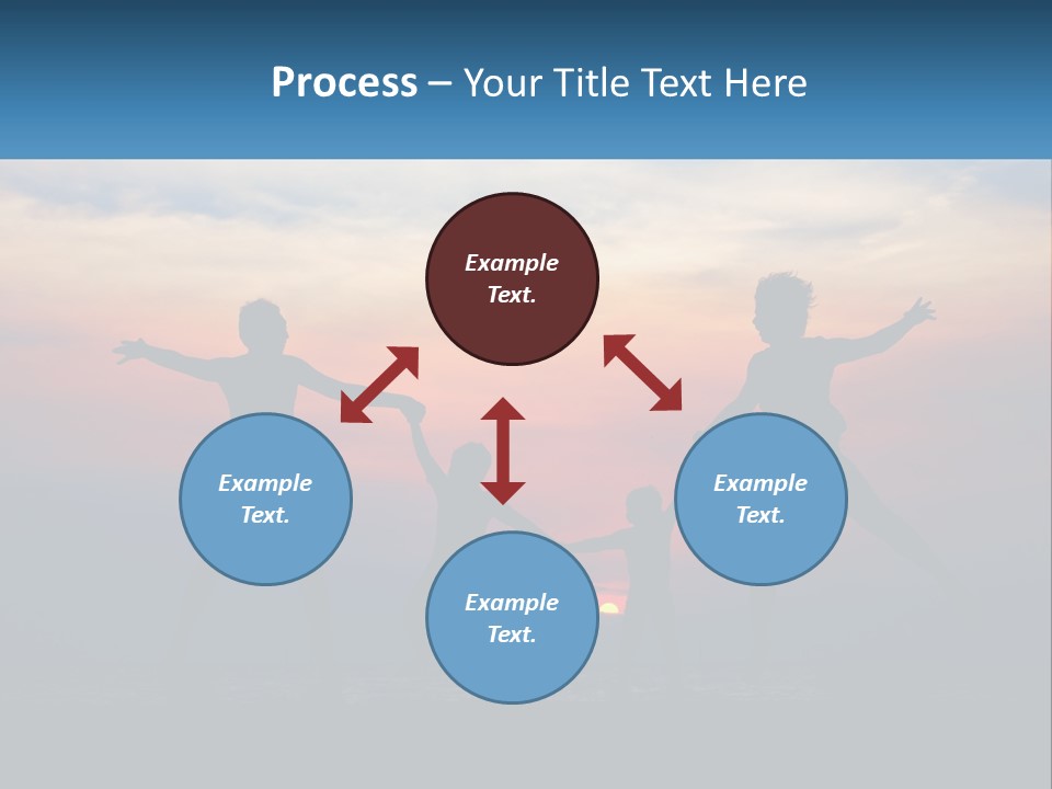 Peaceful Elderly Pensioner PowerPoint Template