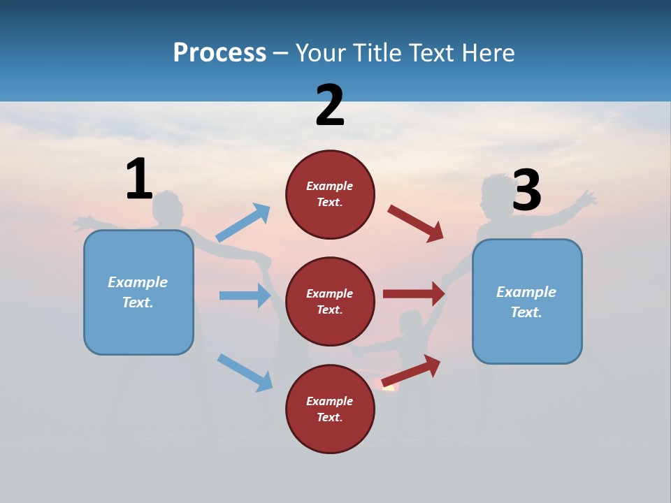 Peaceful Elderly Pensioner PowerPoint Template