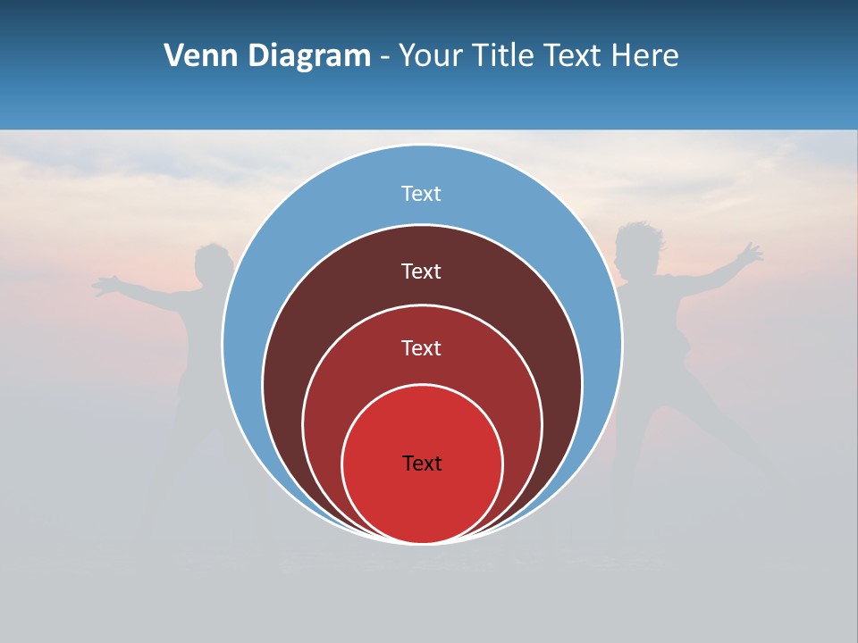 Peaceful Elderly Pensioner PowerPoint Template