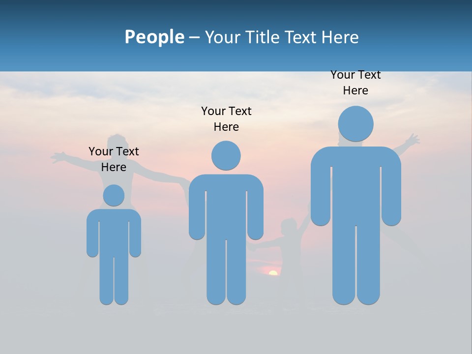 Peaceful Elderly Pensioner PowerPoint Template