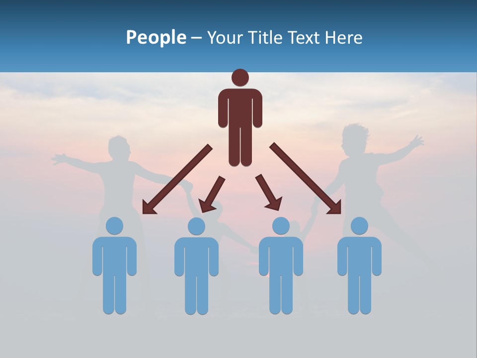 Peaceful Elderly Pensioner PowerPoint Template