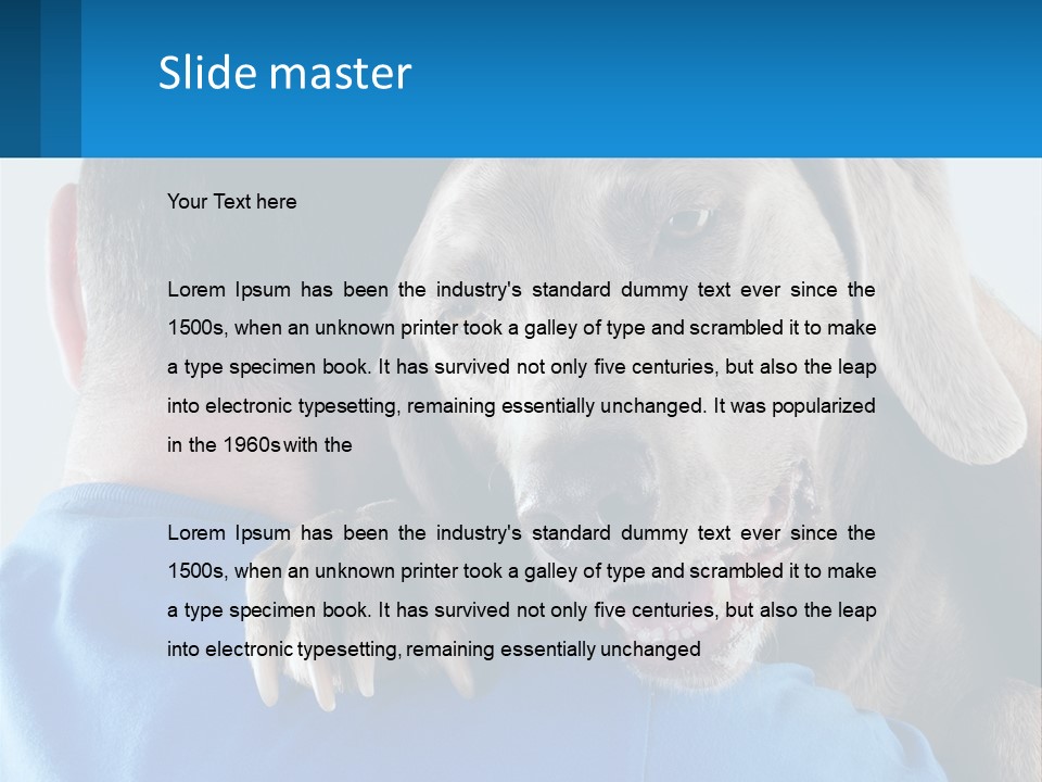 Coastal Ocean Single PowerPoint Template