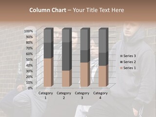 Standing Life Older PowerPoint Template