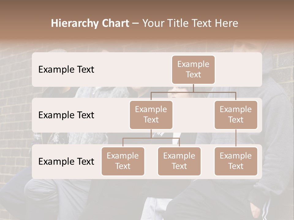 Standing Life Older PowerPoint Template